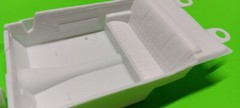 1976 Chevy Caprice 1/25 Interior Tub Bench Seat Dash Steering Wheel Free Ship