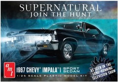 AMT 1124/12 Supernatural 67 Chevy Impala 1/25 Sport Sedan Baby Model Kit Sealed