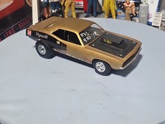 VINTAGE SURVIVOR MPC.REVELL.AMT. JO-HAN BUILT MODEL 🚗 CUSTOM PLYMOUTH CUDA..
