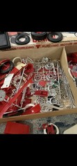 Vintage Lindberg 1/8 Hot Rod Model Kit Red Demon Hot Canary Blue Streak Car 3n1