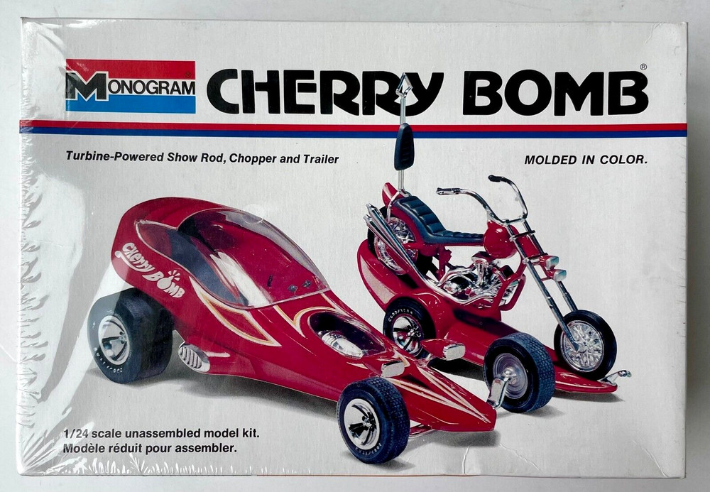 Cherry Bomb 1/24 Plastic Building Kit Monogram 6761 *SEALED*