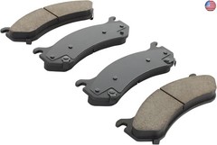 QB by QUALITY-BUILT Semi-Metallic Front Brake Pads 1000-0785M Compatible with