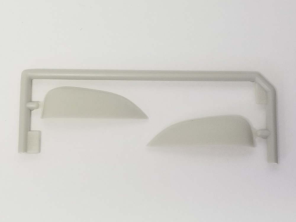 1958 Edsel Pacer FENDER SKIRTS from AMT 1:25 Model Kit 58