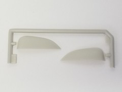1958 Edsel Pacer FENDER SKIRTS from AMT 1:25 Model Kit 58
