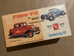 builder Vintage 1960 issue AMT 232 1932 Ford Coupe