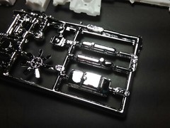 1978 Dodge Monaco 1/25 440 magnum engine motor model part Roscos cop car police
