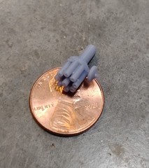 3D Printed 1:18 – 1:16 V8 Distributor w/ Molded In Pilot Holes For Ignition Wire