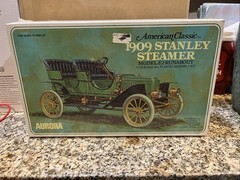 1909 Stanley Steamer Model E2 Runabout 1:16 Aurora 154 American Classic Car Kit
