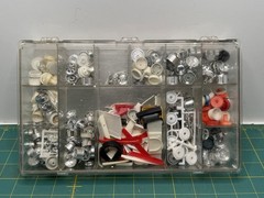Huge Lot Junkyard 1:24 1:25 Model Car Kit Parts ~ Wheels, Rims, Wheel Parts