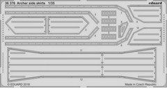 Eduard 1/35 Archer Side Skirts Photo-etched Set for Tamiya kits