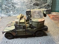 Rare AFV Club AF35358 Built 1/35 AN/TWQ-1 Avenger Hummer Air Defense System Nice