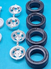 Revell AMT Ertl MPC Monogram MPC 1/25 Model Part 1968 El Camino Custom Wheels