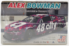 Salvinos JR Models “Ally” Alex Bowman 2024 Camaro ZL1 Nascar 1/24 Car Kit