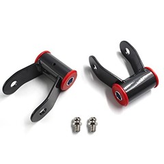1-1.5″ Rear Lift Shackle Kit Compatible with 1988-2018 Chevy Silverado 1500 &