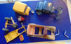 AMT 1932 fORD MODEL CAR KIT PARTS LOT JUNKYARD🔥