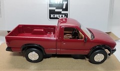 1995 Promo Chevrolet S-10 4×4 Cherry Red Metallic # 6189