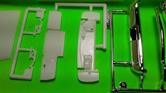 66 1966 Pontiac GTO 1/25 Hood Body Glass Tail Lamp Chrome Bumpers Grill Wipers