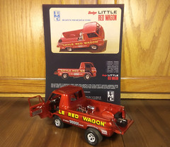 IMC DODGE LITTLE RED WAGON WHEELSTANDER KIT Dealer Sell Sheet Reprint.