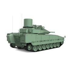 SSMODEL 1/87 HO Scale Railway Model Kit Sweden CV9040C Infantry Fighting Vehicle