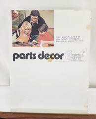 Vintage General Crafts Parts Decor Car Model Kit No 2905 Antique Auto 1972
