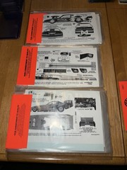 Lot of 33 SLIXX NHRA Waterslide Decal Sheets Funny Cars Dragsters Pro Stock