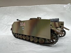 1/35 BUILT STURMGESCHUTZ IV WITH CONCRETE ARMOR-WELL BUILT READY TO DISPLAY.