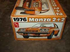 AMT T469 Model kit Monza 2+2 Box Opened 1976 Kit Ex Started Condition Original