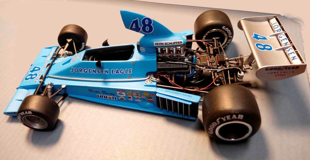 1974-75 F5000 JORGENSON EAGLE RESIN TRANS KIT, INDY RESIN, USAC, CART