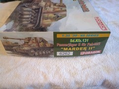 Sd.Kfz131 Marder II – 1/35 Scale Dragon ’39-’45 Series Unassembled Kit#6262