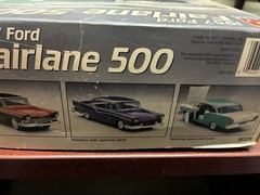 AMT ERTL 1/25 Scale 1957 Ford Fairlane 500 Model Kit 1993 Edition
