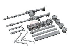 Rado 1/35 MG 34 German Machine Gun WWII (2 Machine Guns w/Accessories) RDM35S66