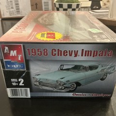 AMT ERTL 1:25 Car Kit 1958 Chevy Impala Classics Factory Sealed