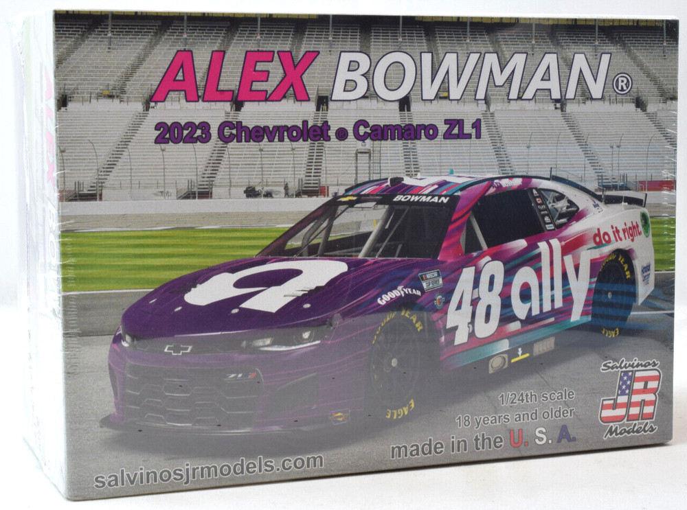 Salvino JR Models “Ally” Alex Bowman 2023 Camaro ZL1 Nascar 1/24 Car Kit