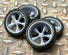1/24 Scale: Resin 21/20 Scale Inch “Boyd’s Junkyard Dog” Model Wheels. 1/25;3D