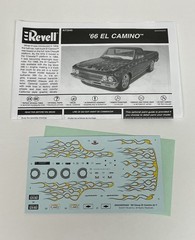Revell 1/25 1966 Chevrolet El Camino 2n1 – Stock, Custom