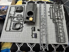 Italeri 1/35 Scale Crusader III Tank Model Kit #219 Partially Assembled W/Bonus