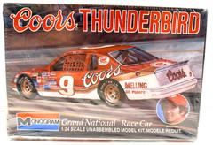 Monogram 1:24 Scale Bill Elliott’s Coors Ford Thunderbird Sealed Model Kit