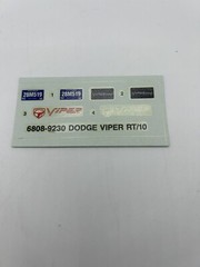 Original￼ AMT Ertl, monogram Revell original dodge viper RT 10 decals