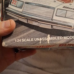 Monogram 1:24 #22 Bobby Allison’s Miller Beer Buick Regal Sealed Inside Model
