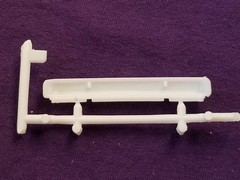1991 Chevy S-10 Lowrider CUSTOM FRONT BUMPER from Revell 1:25 Model 91 Chevrolet