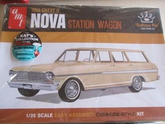 1963 CHEVY II WAGON AMT AMT1202 1:25 Kit 🔥 BAG SEALED MORE LISTED 2020 ISSUE