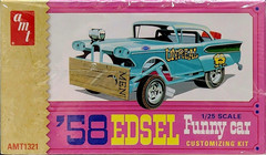 1958 Edsel Unreal Funny Car AMT 1:25 NEW FACTORY SEALED *US Seller*