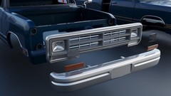 1/25 resin 3d printed 1987 Dodge Ram W150 pickup by Andrey Bezrodny
