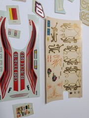 ✨VINTAGE✨ LOT 1:24/25 Scale Auto Racing Hot Rod Model Kit Decal Sheets 1960s-80s