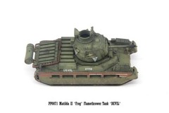 S-Model 1/72 Australia Matilda II “Frog” Flamethrower Tank Finished Model#PP0071