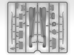 ICM 1/24 Ford Model A Phaeton 1930s Plastic Model 24051 (Car)