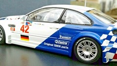1/43 MINICHAMPS BMW M3 GTR, 2001, Driv. J. MULLER/J.J. LEHTO mint,++ !