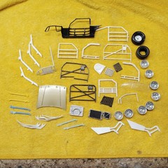1/25 Vintage Junkyard Asstd Nascar Parts Lot Chevy Ford