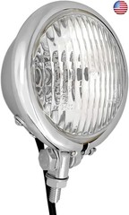 FATECIM 4.5″ Motorcycle H4 Bulb Headlight 4 1/2 inch Motorbike Head Light Lamp