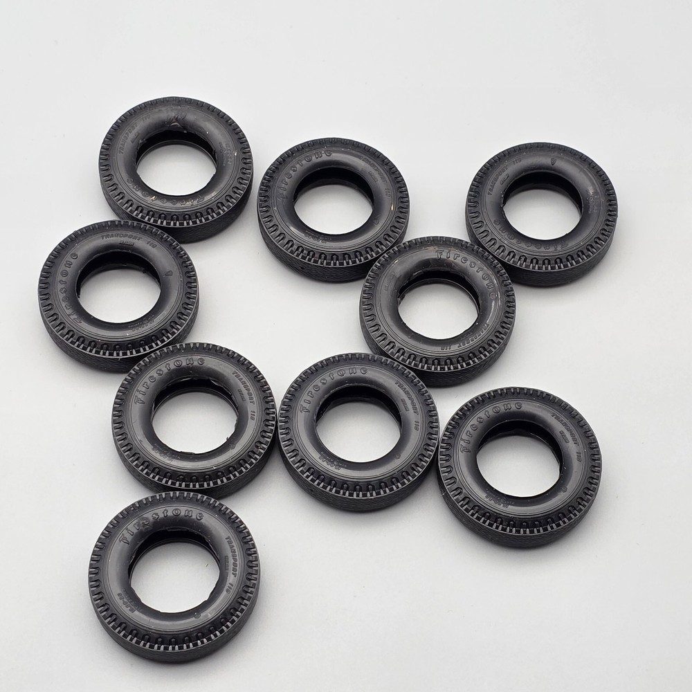AMT 1/25 Watkins Fruehauf Reefer Parts Kit Bash Rubber Firestone Tires